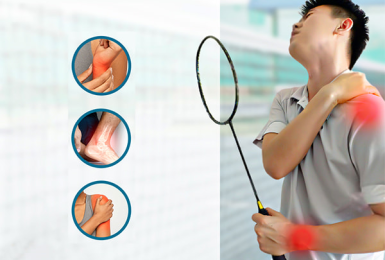 Trị Liệu Cơn Đau Dành Cho Người Chơi Cầu Lông 
